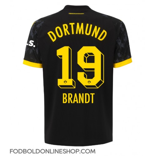 Borussia Dortmund Julian Brandt #19 Udebanetrøje 2023-24 Kortærmet